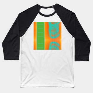 Far East Abstract Baseball T-Shirt